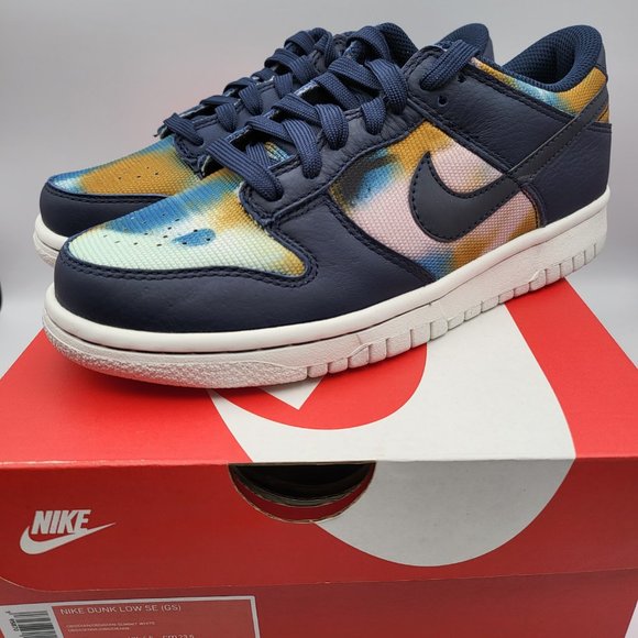 NEW Youth 5Y / Women 6.5 Nike Dunk Low "Grafitti" Shoes DM1051-400 - Picture 9 of 10